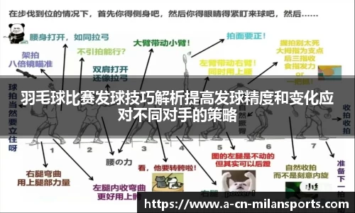 羽毛球比赛发球技巧解析提高发球精度和变化应对不同对手的策略